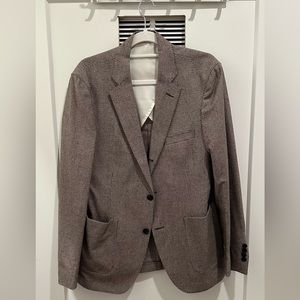 Italian Houndstooth Madison Suit Jacket